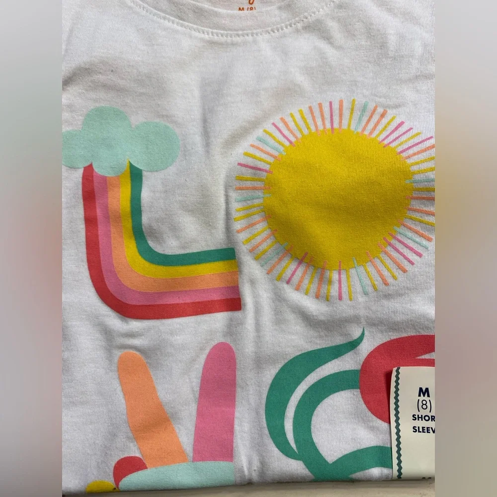 Cat & Jack Kids' Graphic T-Shirts SET OF TWO NWT - Picture 3 of 6